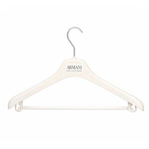 Armani Collezioni off White Velvet Hanger